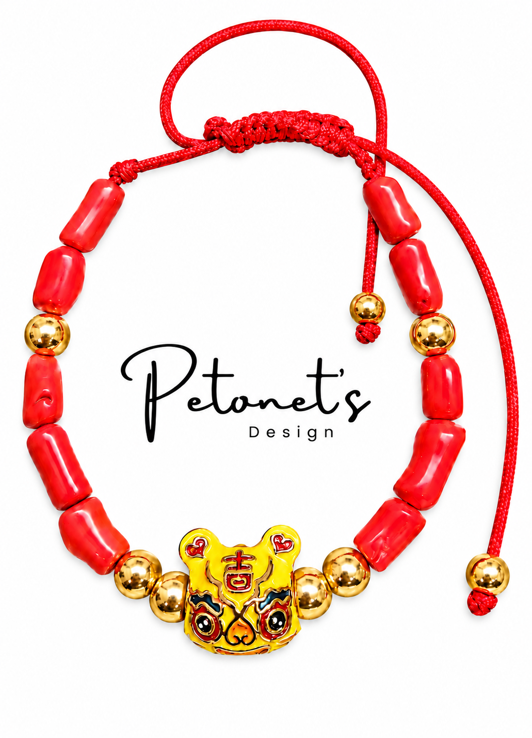 Tiger bracelet adjustable