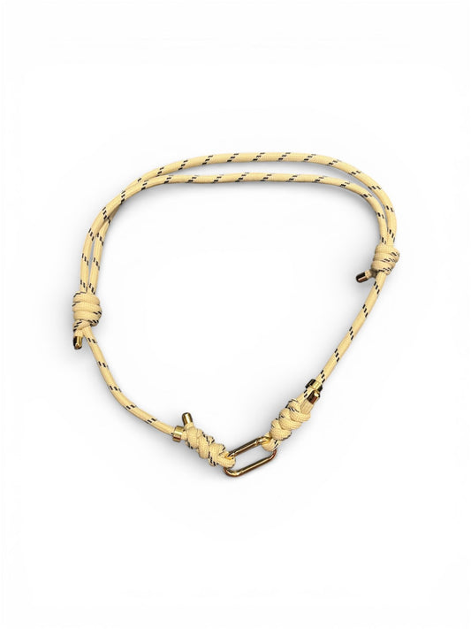 CORD NECKLACE BEIGE
